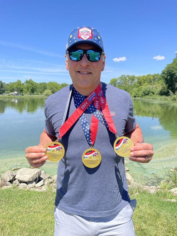 Lance Fargo is a three-event national champion. SUBMITTED PHOTO